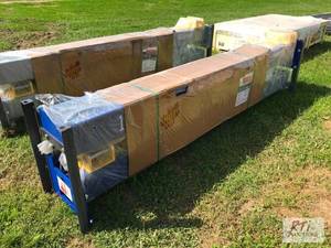 lot 175 image: SDLanch 2 post car lift with pump, ...