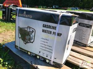 lot 183 image: Land Hero 3in semi trash water pump...