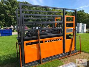 lot 204 image: LandHonor 10ft cattle chute system ...