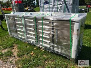 lot 212 image: Chery Industrial 10ft 18 drawer sta...