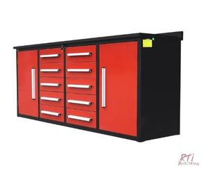 lot 217 image: Chery Industrial 7ft 10 drawer work...