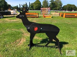 lot 235 image: Deer shaped shooting target. MDI I...