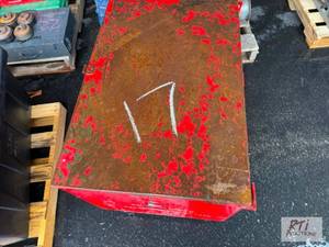 lot 17 image: Storage job box with contents. #17...