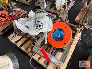 lot 33 image: Pallet of misc. push dollies and mo...