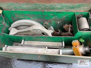lot 58 image: GREENLEE 2IN 4IN Combo Bender. #58...