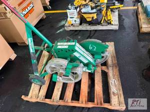 lot 63 image: GREENLEE 1818 Bender. $63...