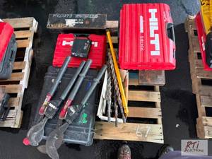 lot 67 image: Pallet of miscellaneous hand and po...