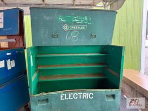 lot 68 image: GREENLEE&nbspStorage job box. #68...