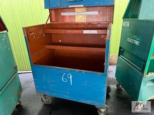 lot 69 image: Storage job box. #69...