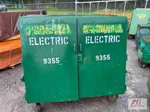 lot 91 image: Storage job box. #91...