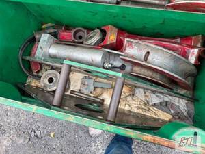 lot 95 image: GREENLEE 881 hydraulic power bender...