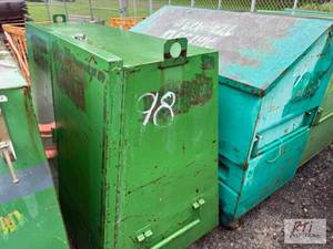 lot 98 image: Storage job box.#98...
