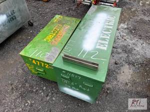 lot 112 image: Storage job box with contents. #112...