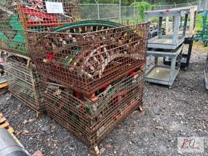 4 Steel Crate of Greenlee A...