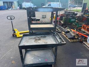 lot 140 image: 3 Materials carts. #140...