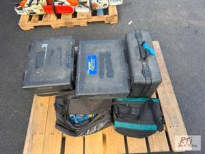 lot 143 image: Pallet of Electric tools, including...