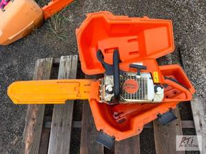 lot 53 image: STIHL MS 280 Chainsaw in Box. Ran w...