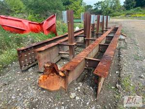 lot 56 image: Steel Beams. Approximately 4, 2FT X...