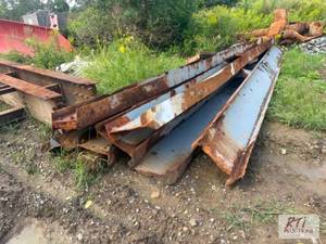 lot 57 image: Steel Beams. Approximately 8, 7.5IN...