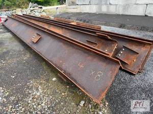 lot 62 image: Steel Beams. Approximately 8, 27IN ...