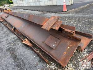lot 65 image: Steel Beams. 4 beams 20FT long  or...