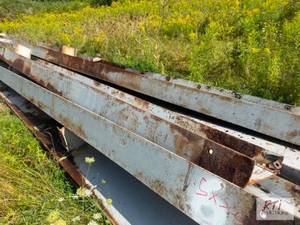 lot 71 image: Steel Beams. Approximately 5, 31IN ...