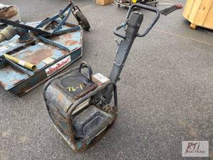 lot 805 image: Walk behind plate tamper with small...