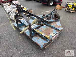 lot 806 image: KingKutter 5ft 3pt rototiller...