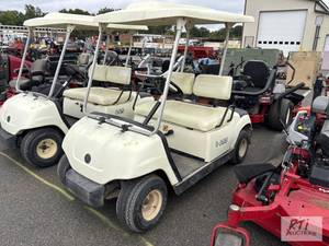 lot 844 image: Yamaha gas golf cart, Municipal - T...
