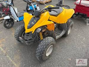 lot 864 image: CanAm mini 4-wheeler, manual transm...