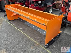 lot 881 image: 8-foot snow pusher for skid loader ...