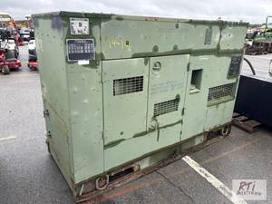 lot 910 image: Military 806B 60KW diesel generator...