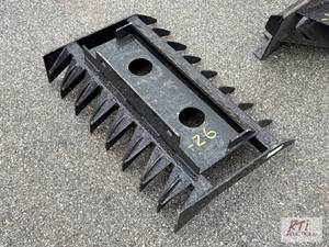 lot 958 image: Root rake for mini skid loader...
