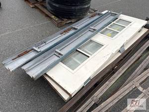 lot 985 image: (2) Steel doors...