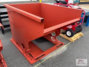 lot 992 image: 2 cubic yard self tipping dump hopp...