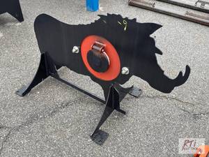 lot 999 image: Boar shaped shooting target...