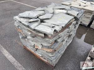 lot 1065 image: Random bluestone landscape stone...