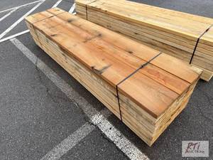lot 1075 image: White oak trailer deck hardwood pac...