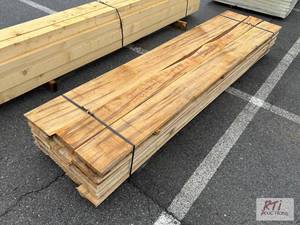 lot 1078 image: 96 board feet of 1in x random x 8ft...