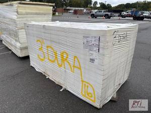 lot 1083 image: (16) 4x8x3in sheets of insulation...