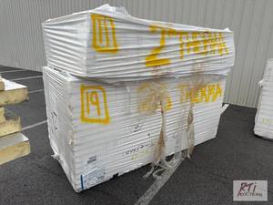lot 1085 image: (19) 4x8x2.5in insulation and (11) ...
