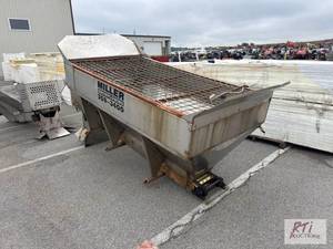 lot 1094 image: 8ft stainless steel slide in salter...