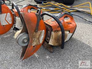 lot 1148 image: Stihl TS420 demo saw...