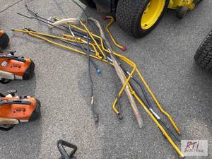 lot 1149 image: John Deere metal lines...