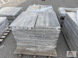 lot 1179 image: (2) Pallets of large concrete paver...