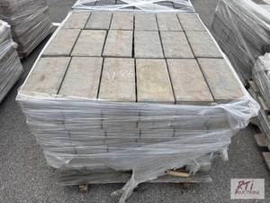 lot 1186 image: Pallet of concrete pavers...