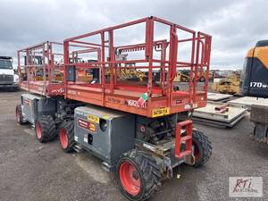 lot 1257 image: SkyJack SJ6826 RT rough terrain sci...