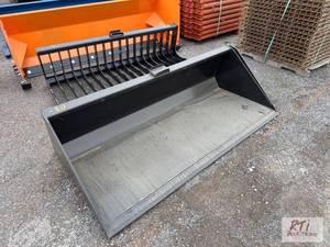 lot 1273 image: 78-inch GP bucket for skid loader...