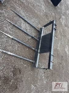lot 1319 image: JCT skid loader spear....