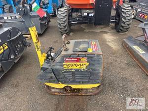 lot 1345 image: Bomag BPM 50-55D walk behind plate ...